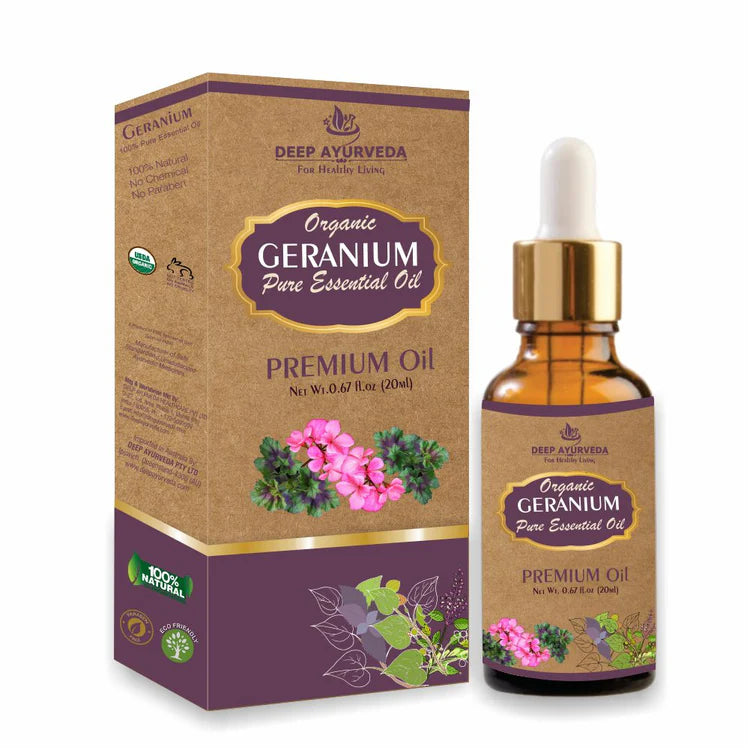 Pelargonium Essential Oil, 20 mL